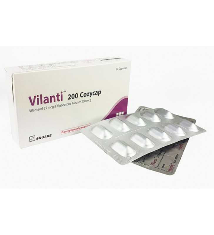 Vilanti 200 Cozycap 25mcg+200mcg