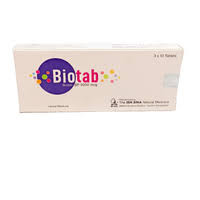 Biotab 5000mcg  1box