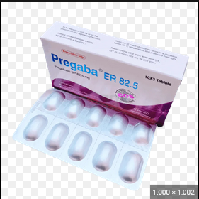 Pregaba ER 82.5