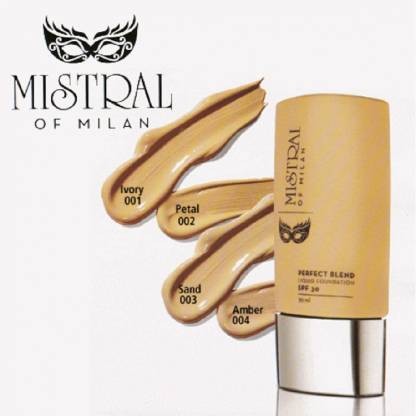 MISTRAL LIQUID FOUNDATION IVORY 001 Foundation  (IVORY, 30 ml)