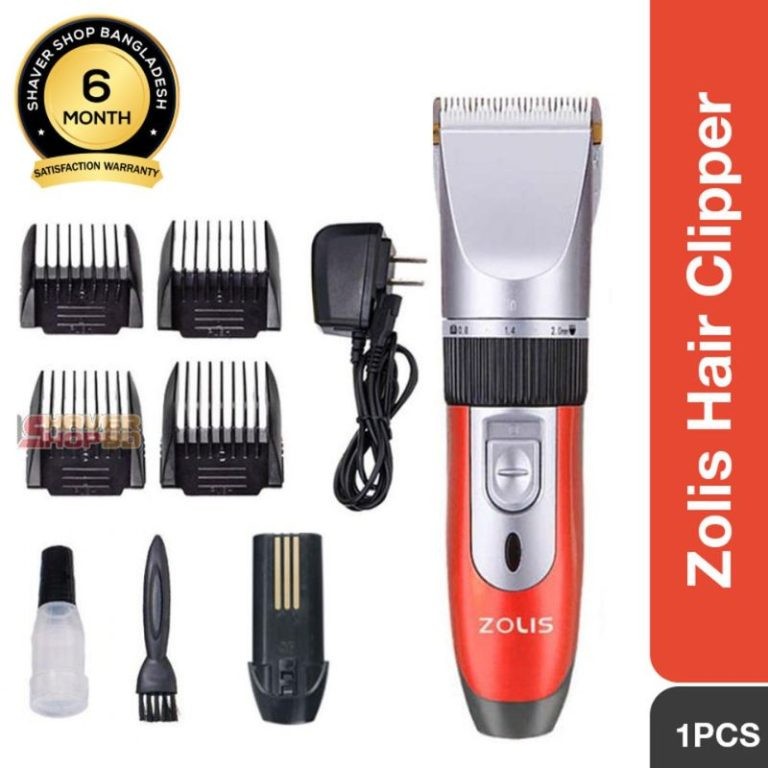 Zolis Exclusive Professional Electric Hair Clipper and Beard Trimmer Double Battery Z-301