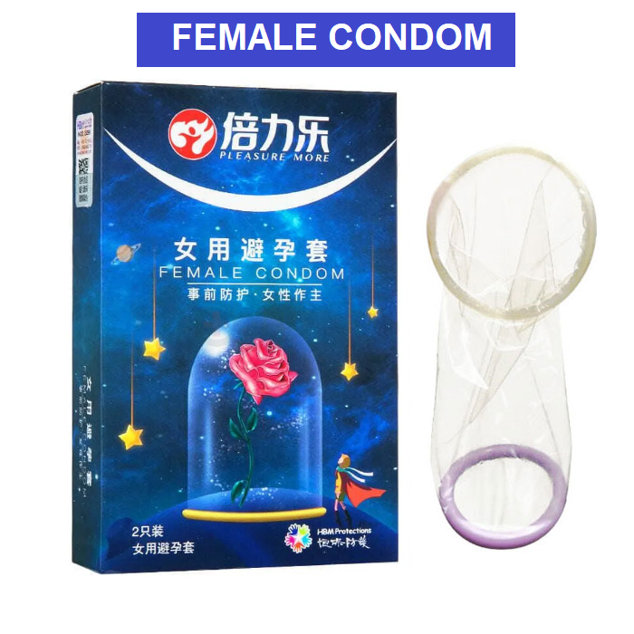 Female Condom Angel Female Condom - 2Pcs Box - Women Condom