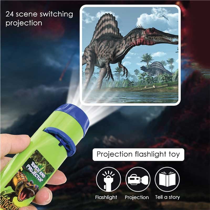 Children Projector Toy Flashlight Animal