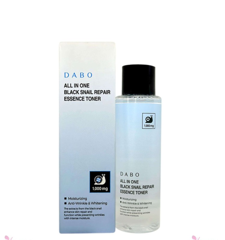 Dabo All in One Black Snail Repair Essence Toner