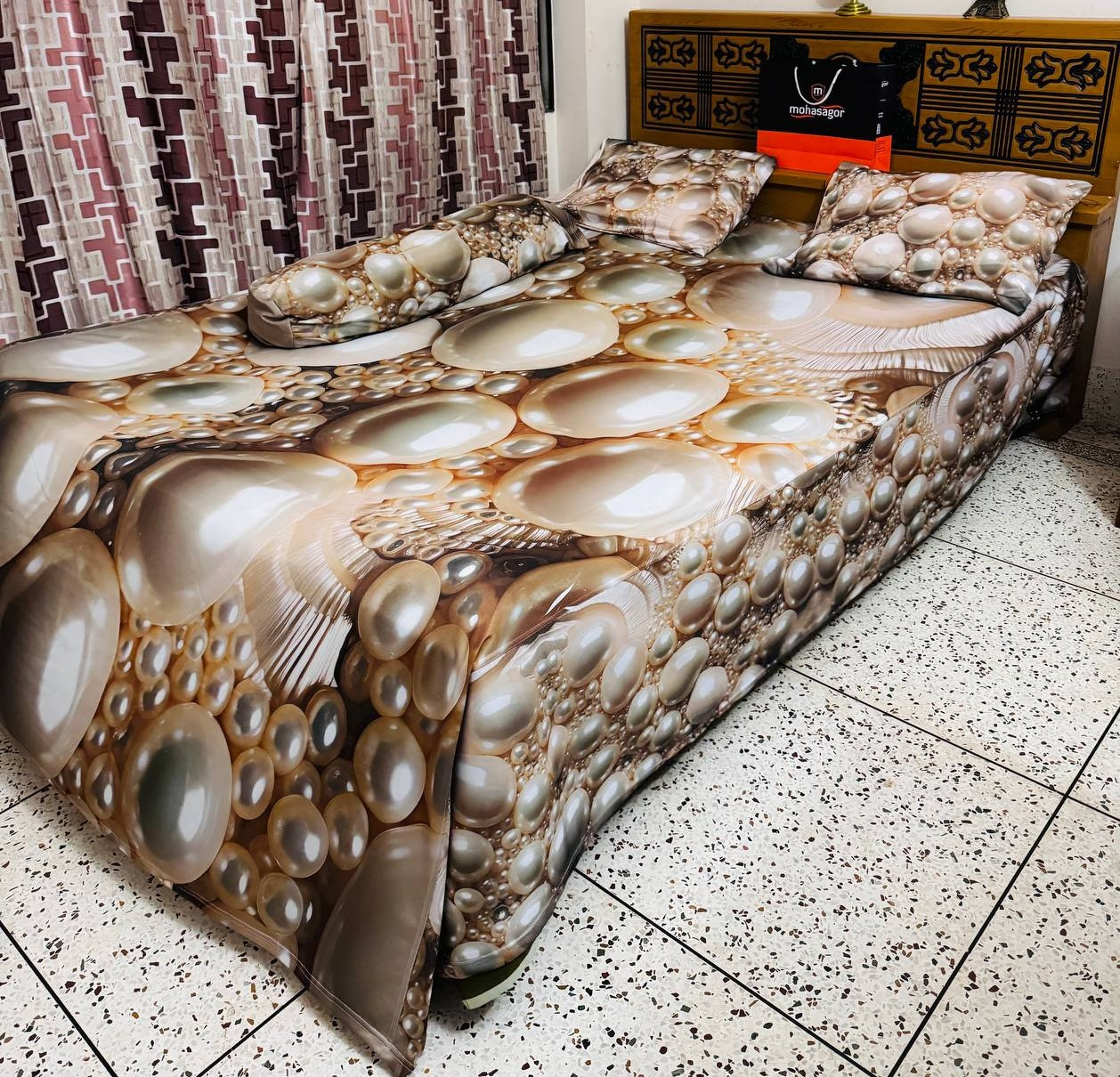 3D bed sheet