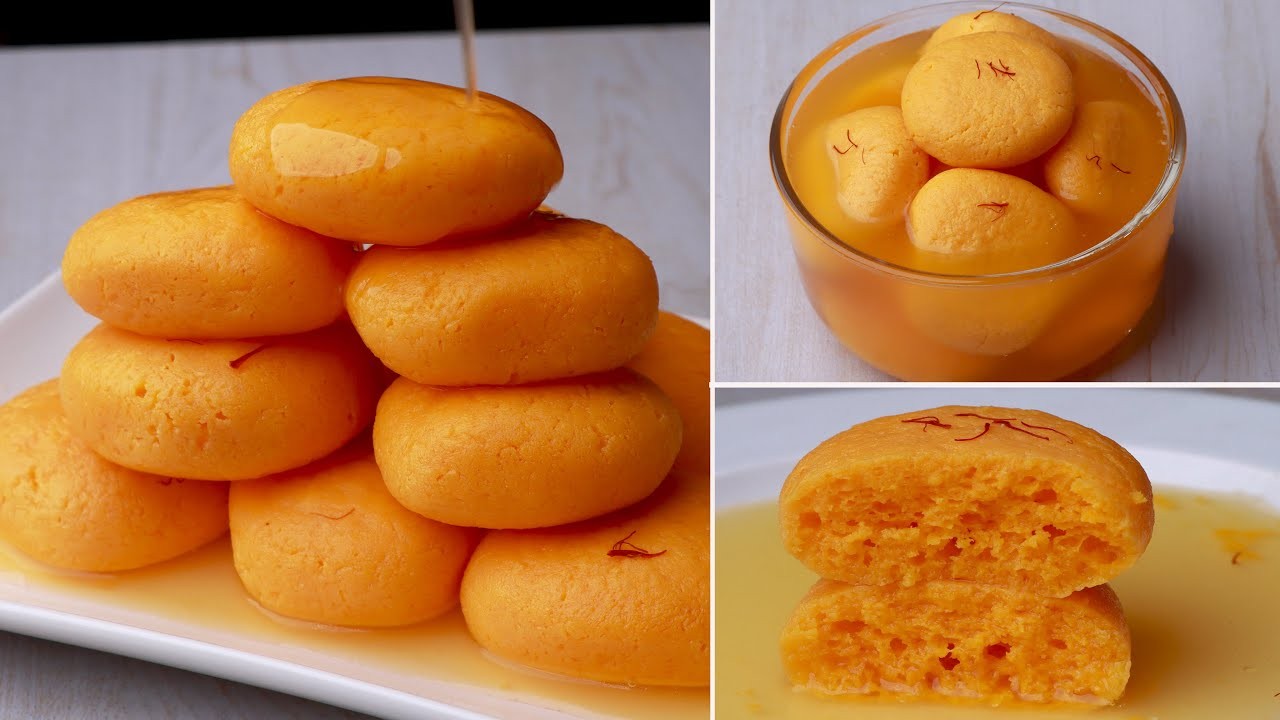 Orange Flaver rasgulla রসগোল্লা