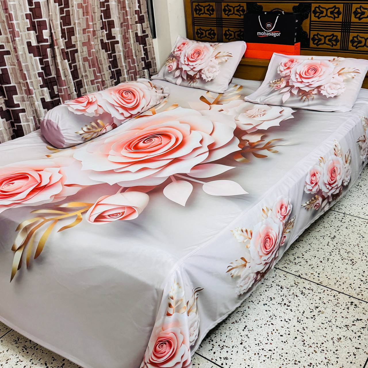 3D bed sheet