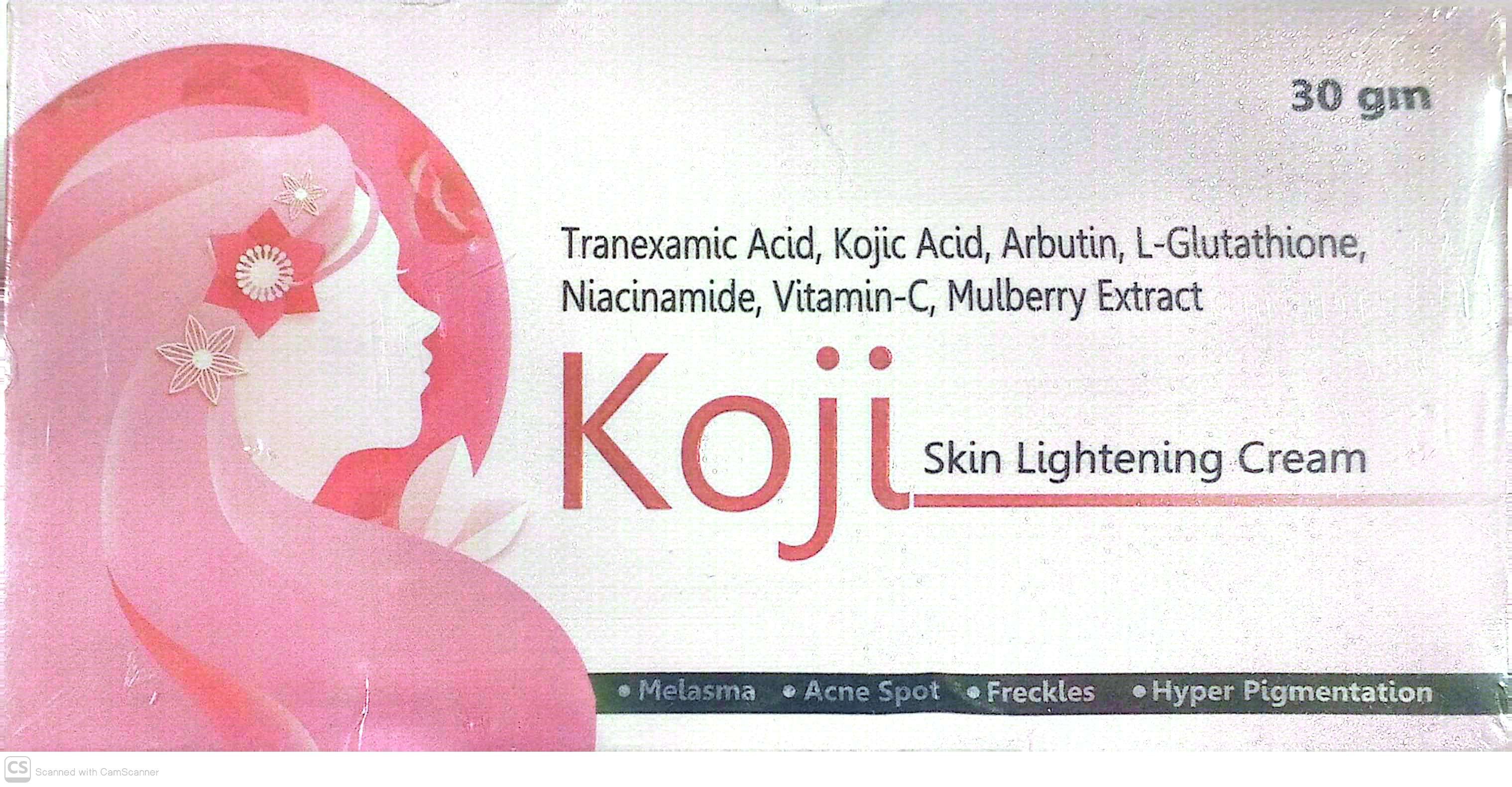 Koji Skin Lightening Cream | Dark Spot & Acne Mark Removal | Original