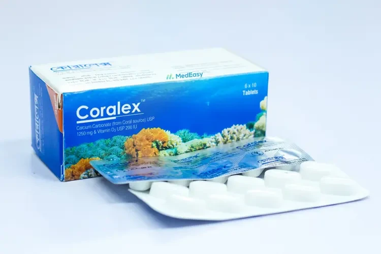 Coralex 1250mg+200IU