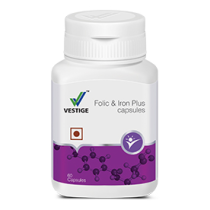 VESTIGE FOLIC & IRON PLUS