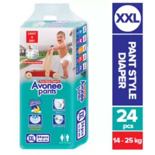 Avonee XXL Pant Diaper 14-25Kg 24 Pcs