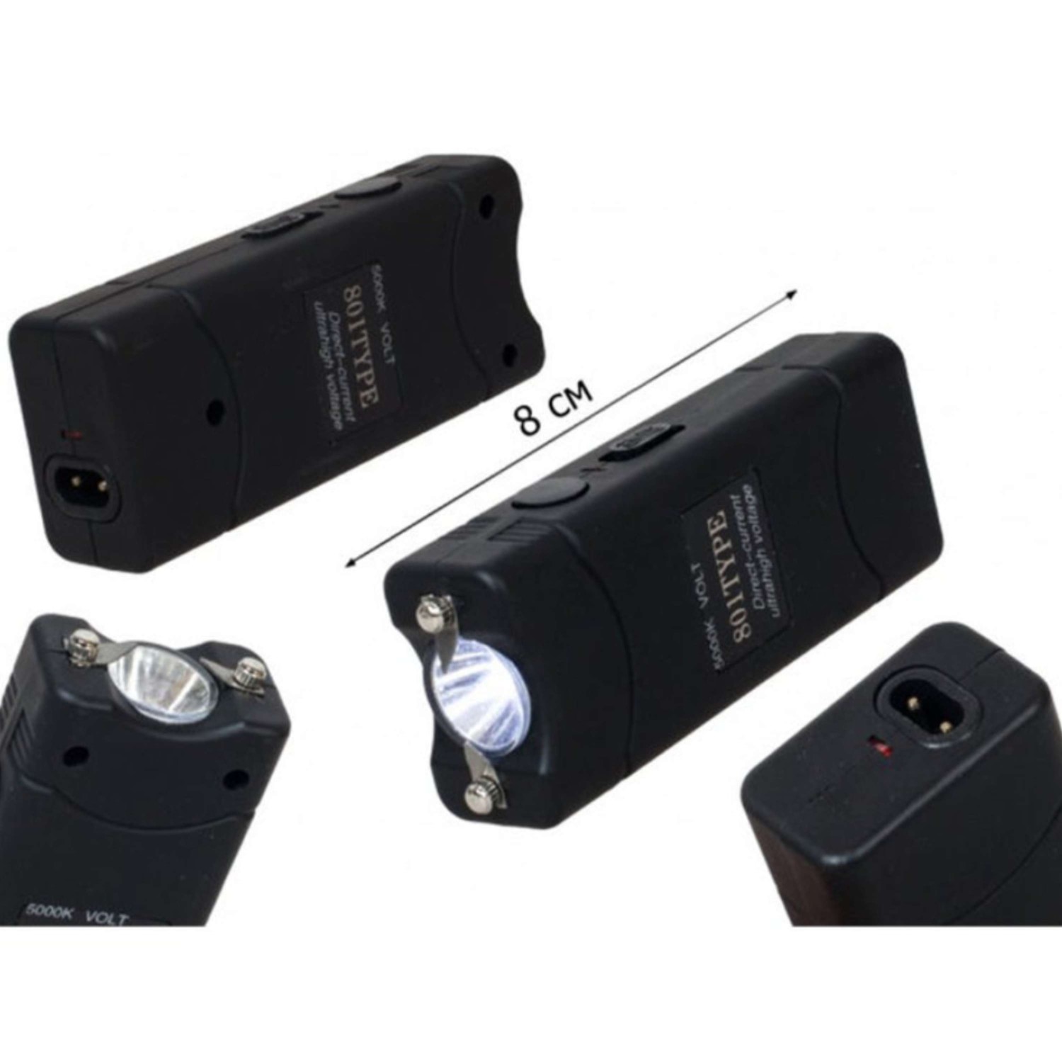 High Voltage Electric Shock Device for Self Defence (801 Type) 30000v