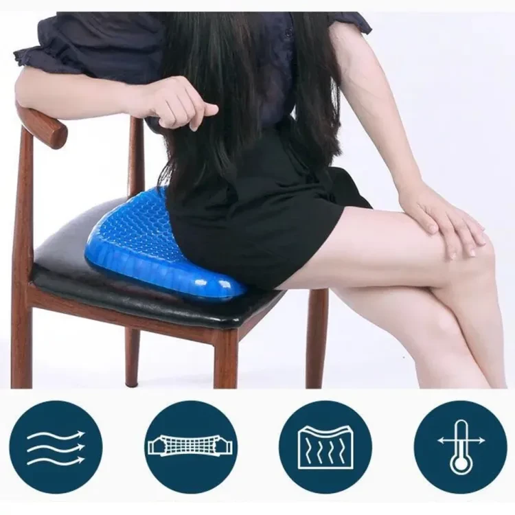 Durable Gel Cushion Home Living Room Bedroom Sofa Chair Cushion Massage Elastic Cushion