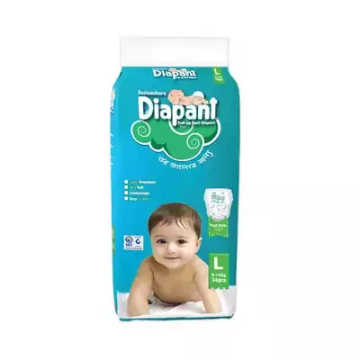 Bashundhara Diapant Baby Diaper L 9-14 kg