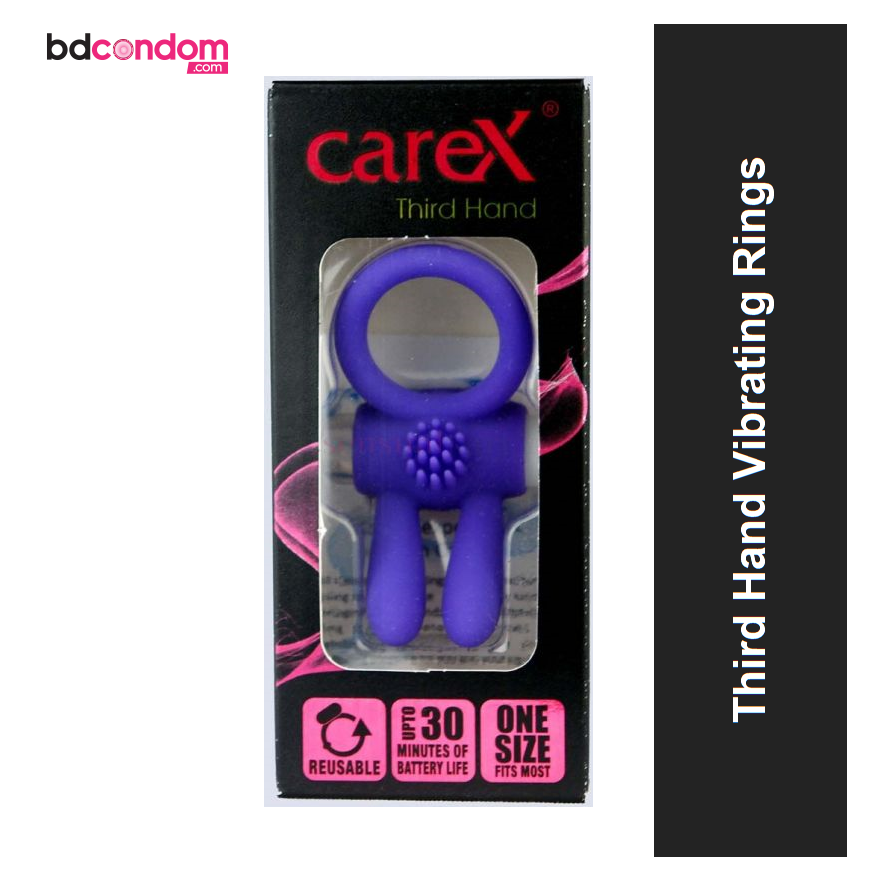 Carex Third Hand Vibrating Rings Reusable