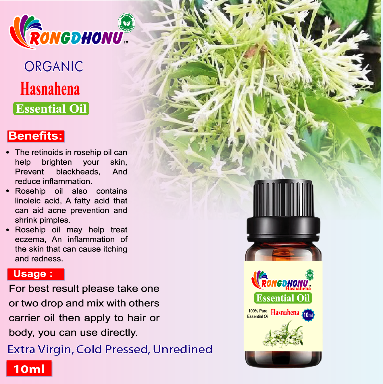 Hasnahena Essential oil -10ml