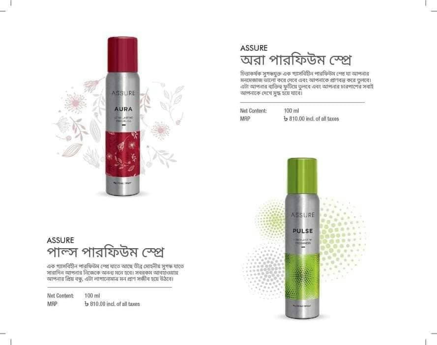 Aura Perfume Pulse, Arctic Spray.