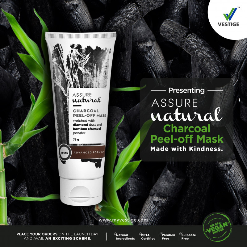 Assure Natural Charcoal Peel off Mask