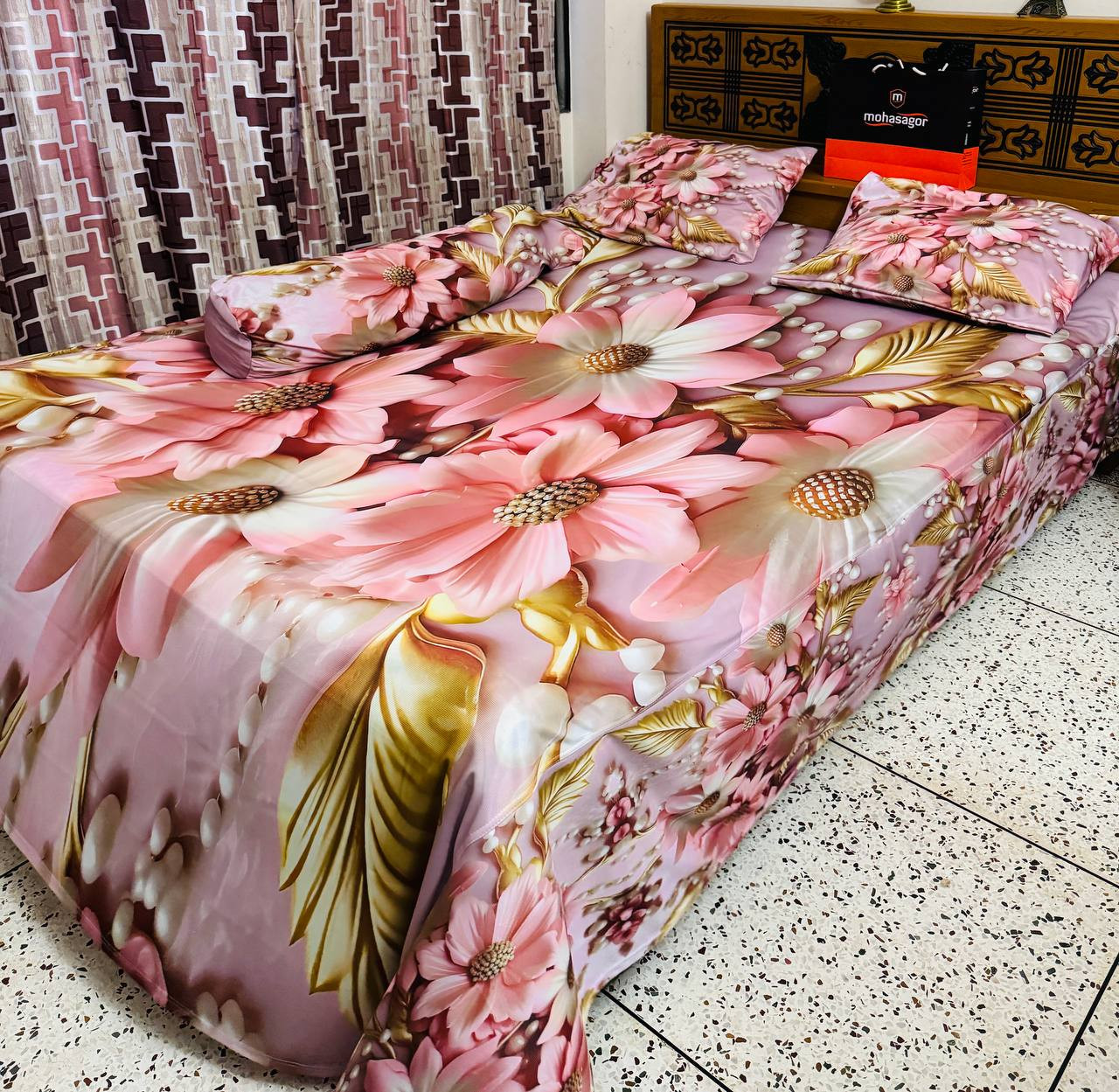 3D bed sheet