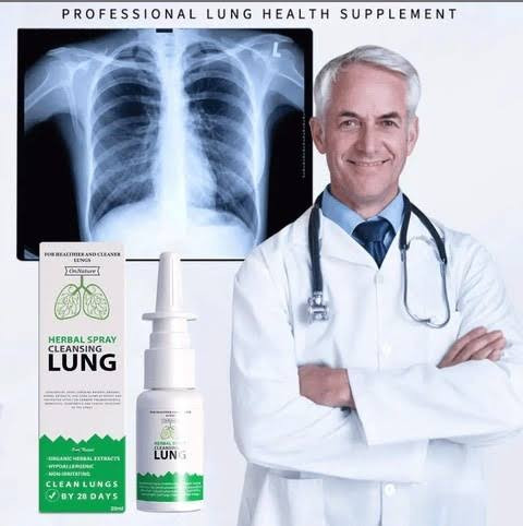 Lung Organic Herbal Cleanse Repair Nasal Spray