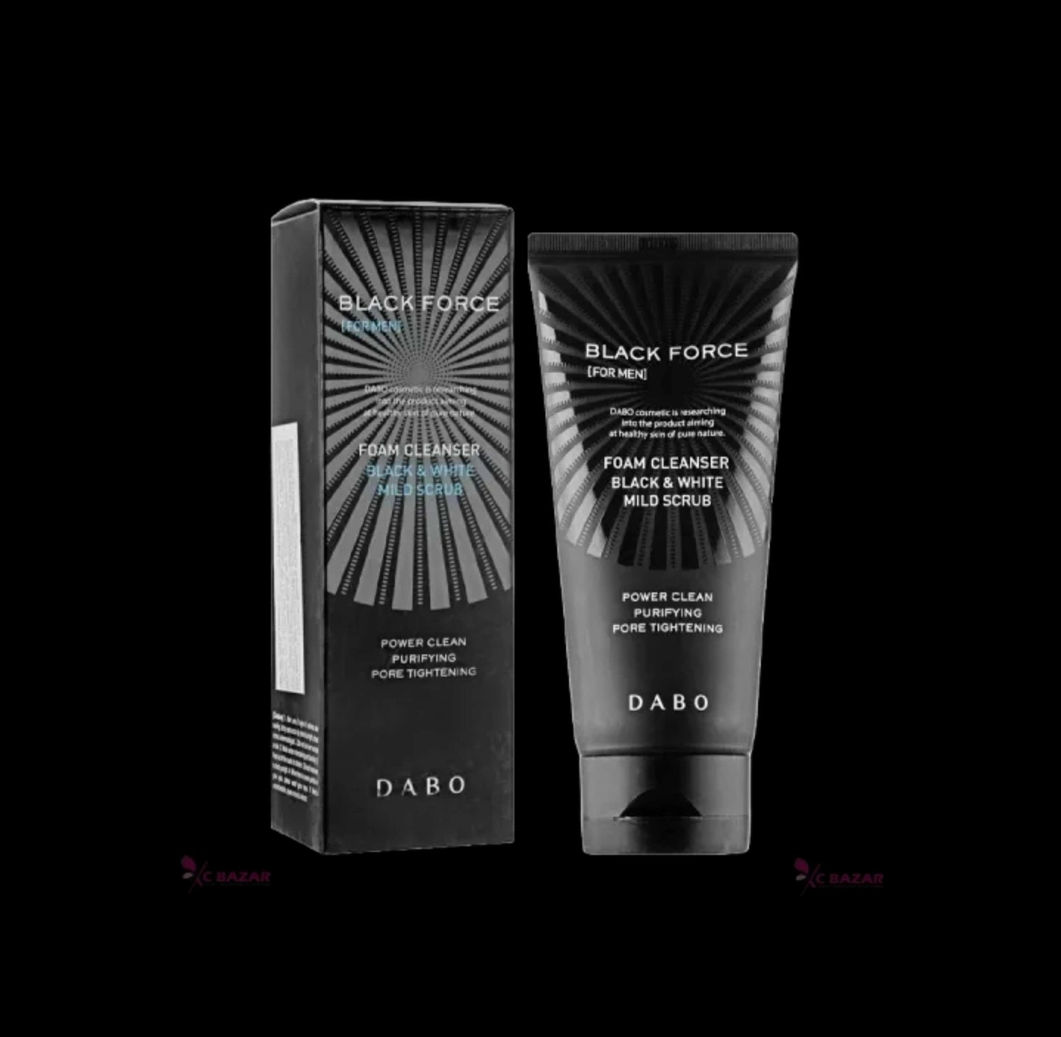 Dabo Black Force For Men Foam Cleanser