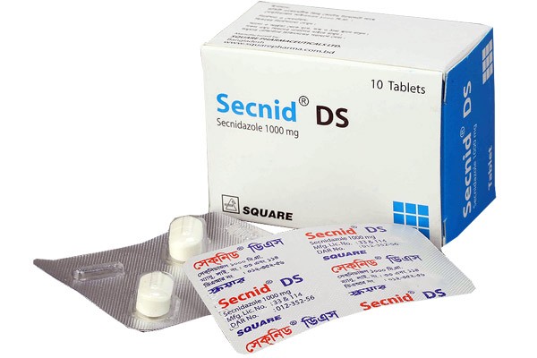 Secnid DS Tablet 1 gm (2Pcs)