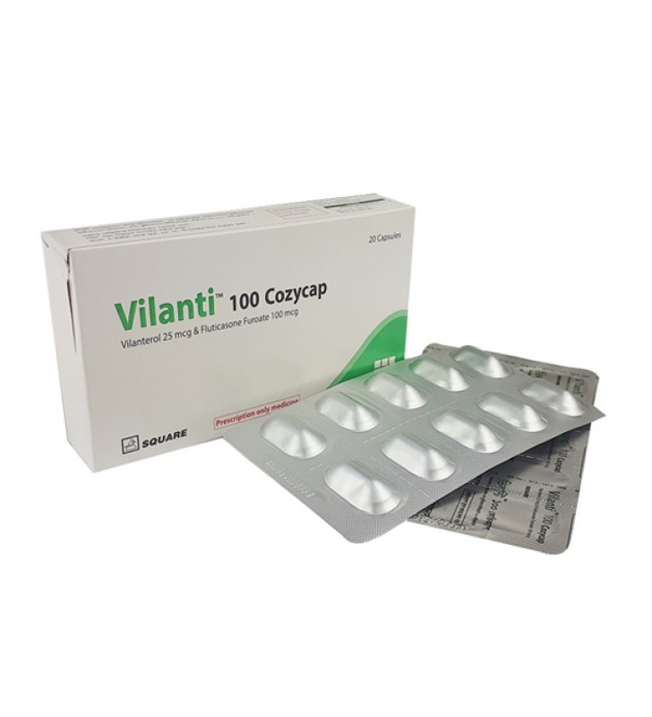 Vilanti 100 Cozycap 25mcg+100mcg