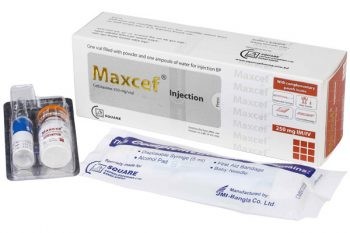 MAXCEF 250MG IM/IV INJ – 1 PCS