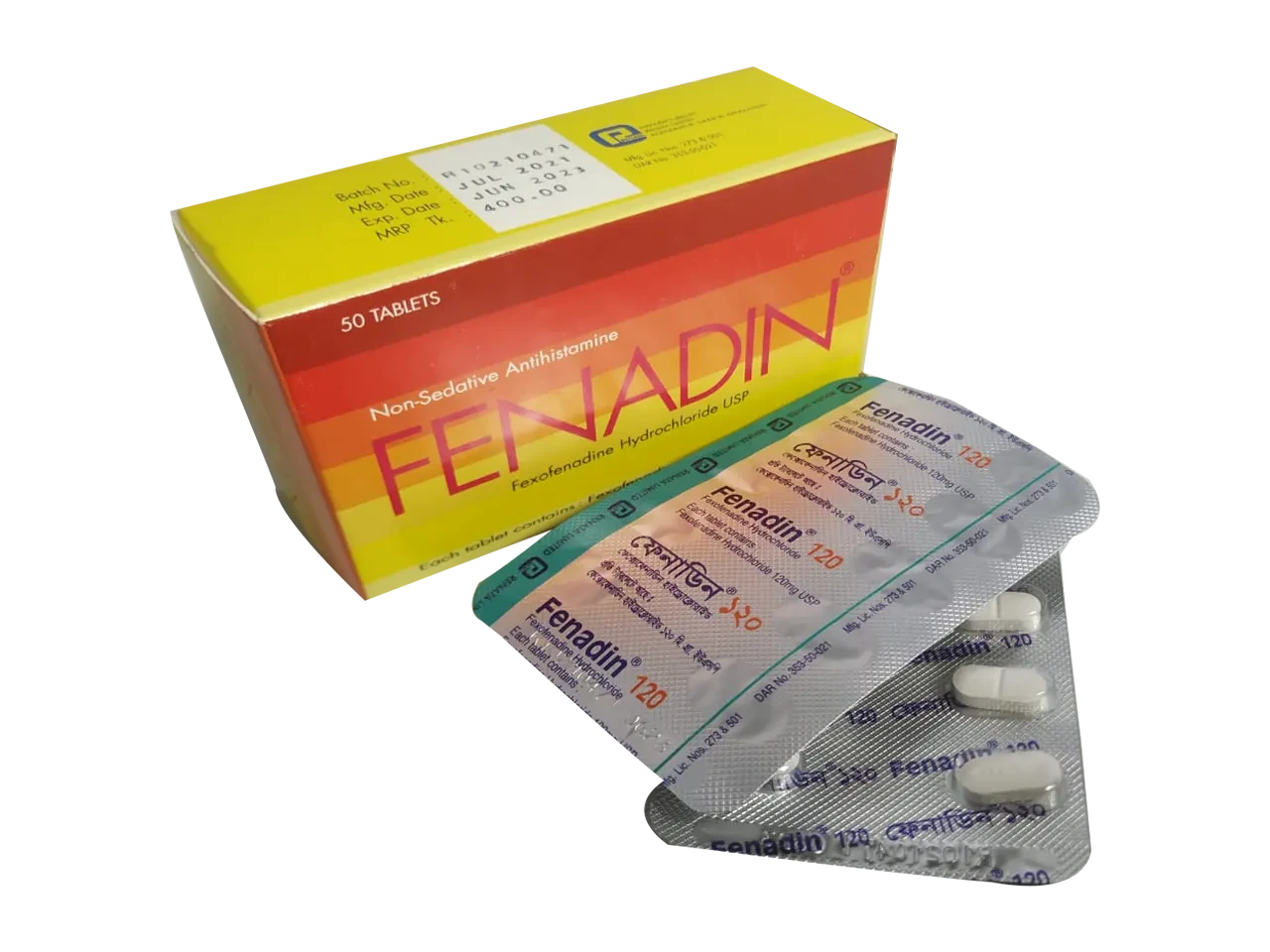 Fenadin 120mg 10pic