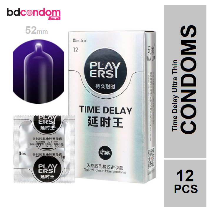 Player Extra Time Ultra Thin Condoms - 12Pcs Pack