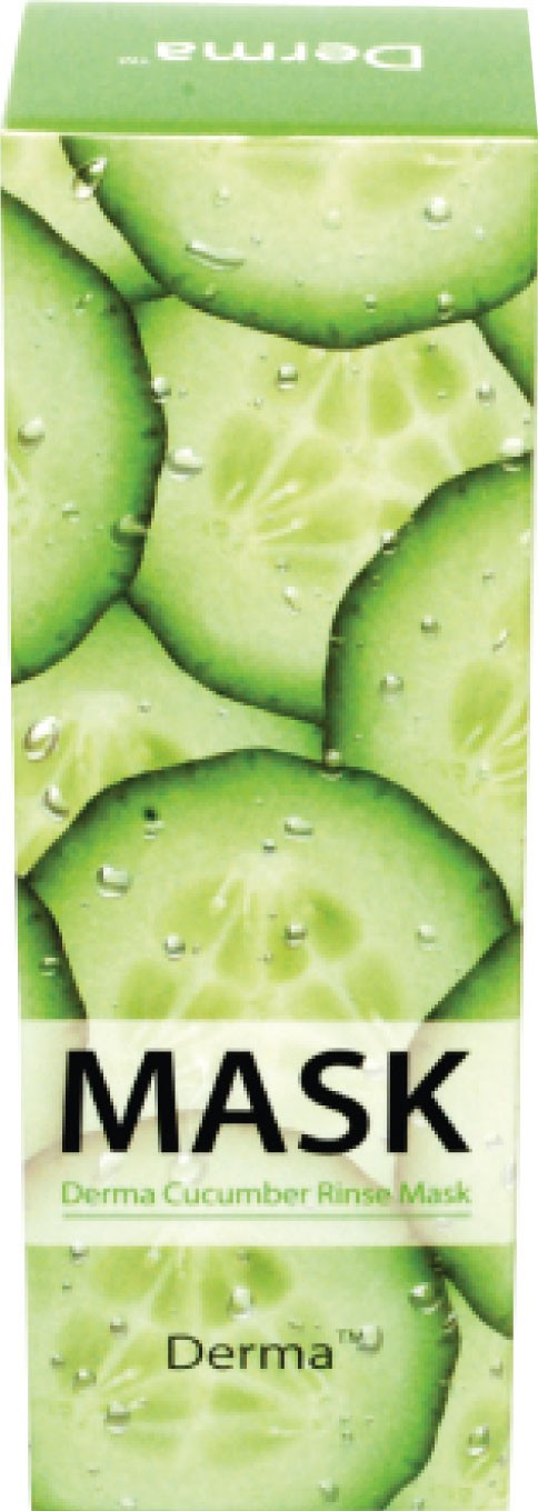 DERMA Cucumber Rinse Mask