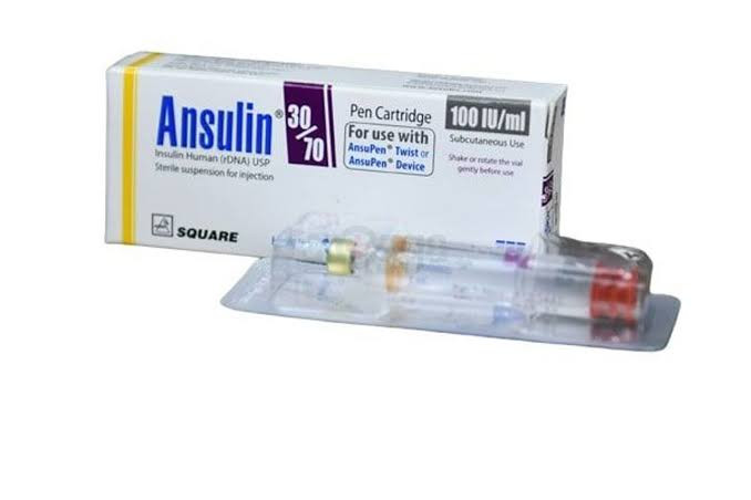 Ansulin 30/70 Penset 100iu