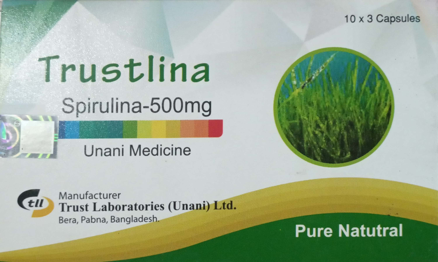 Trustline -spirulina Cap 30pic