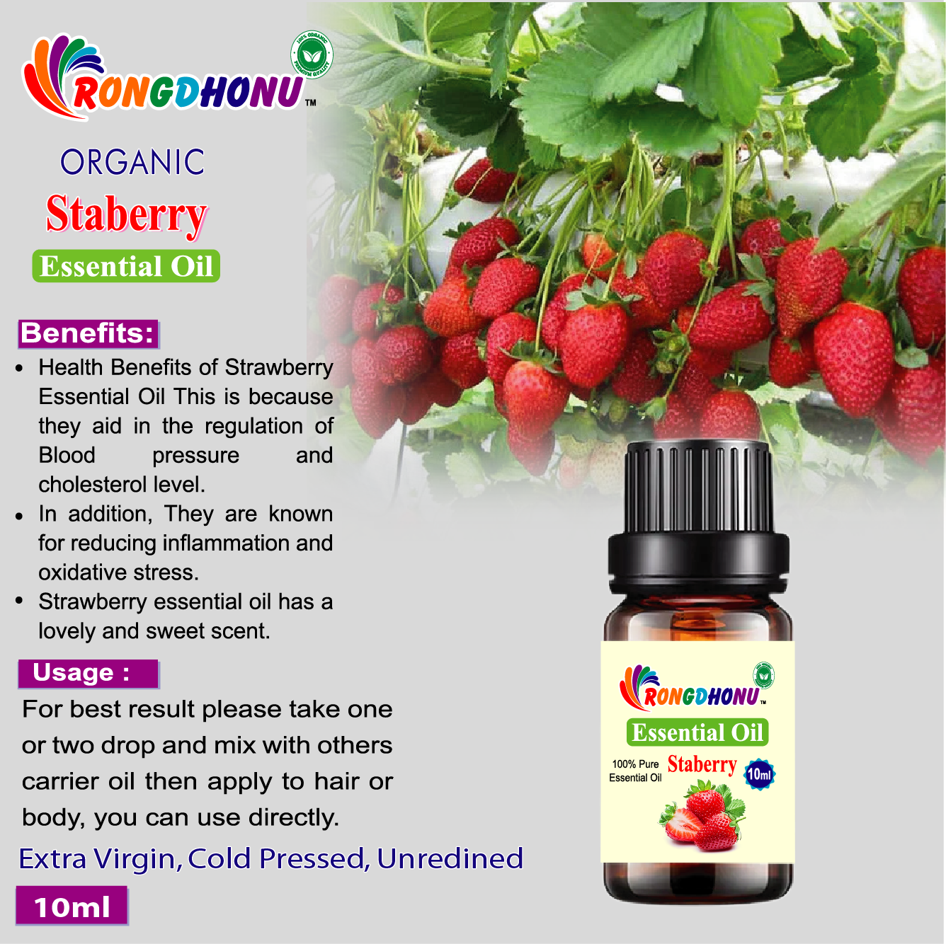 Staberry Essential oil-10ml