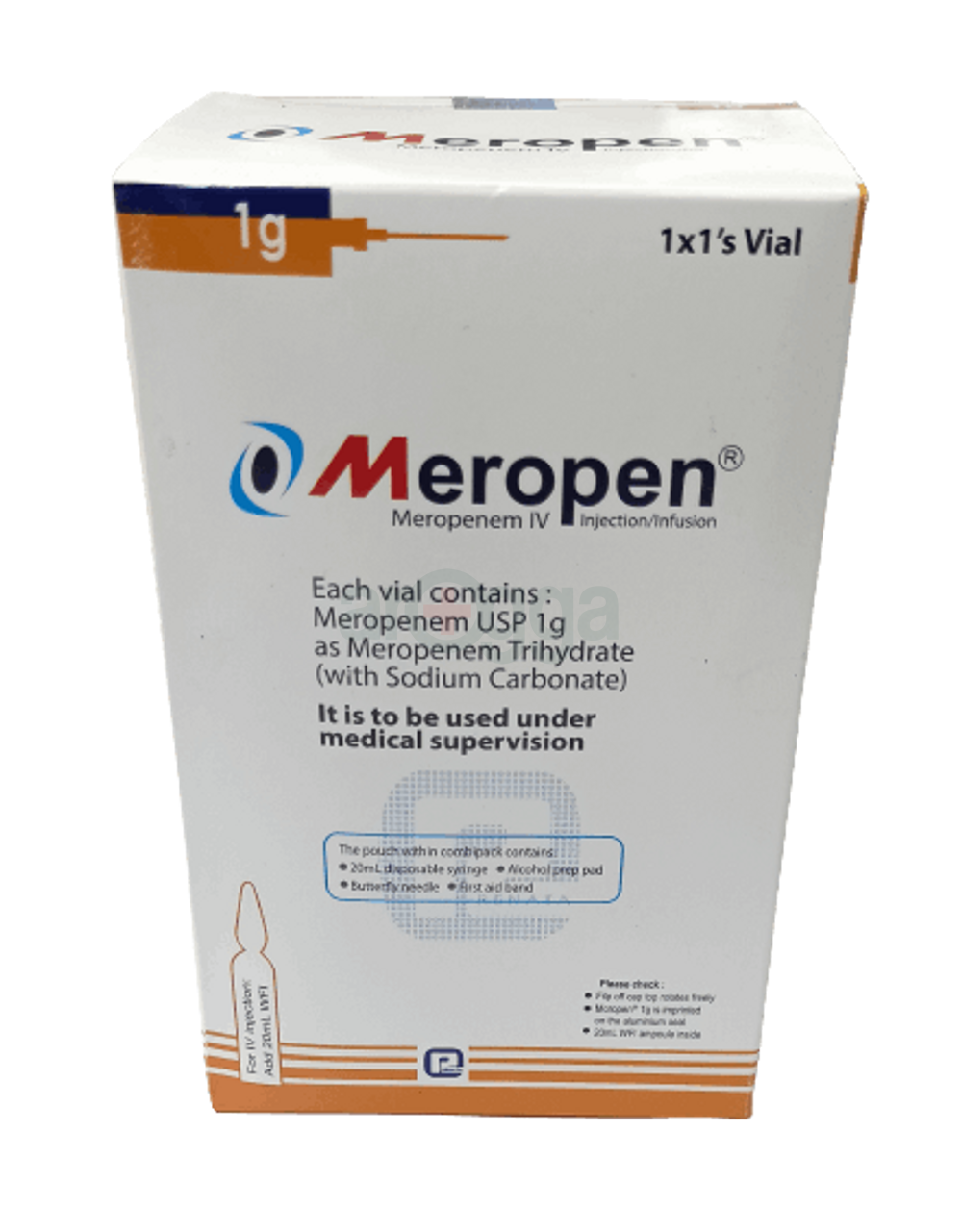 Meropen 1gm vial