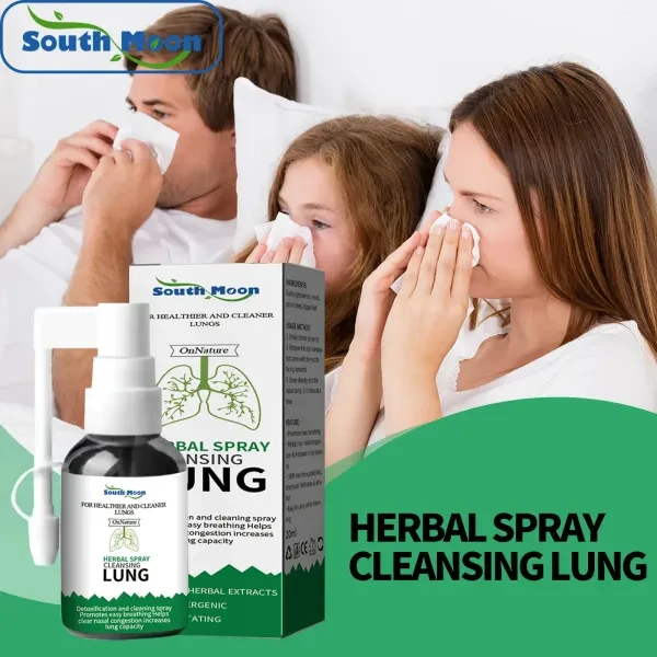 Lung Repair Herbal Nasal Spray ফুসফুস পরিষ্কার করার নাকের হারবাল স্প্রে