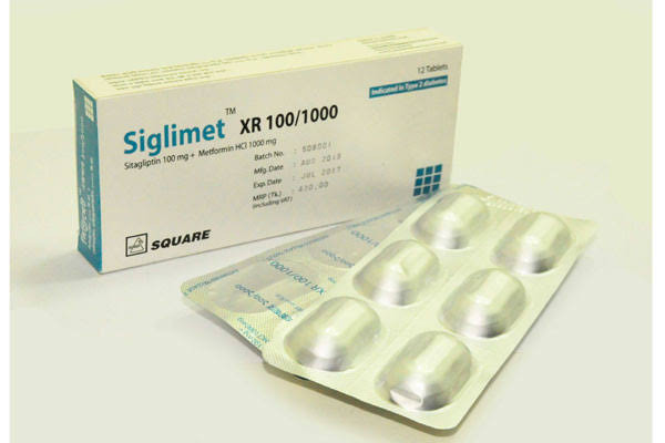 Siglimet XR 100/1000mg