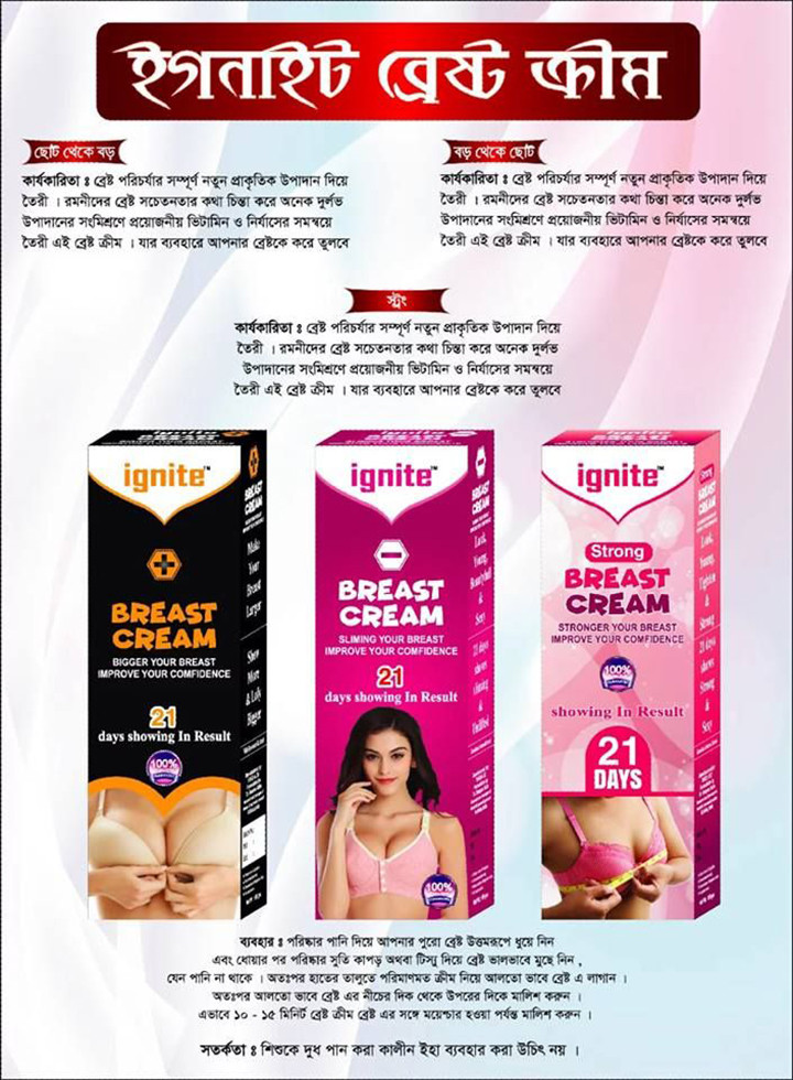 Ignite Breast Cream Strong