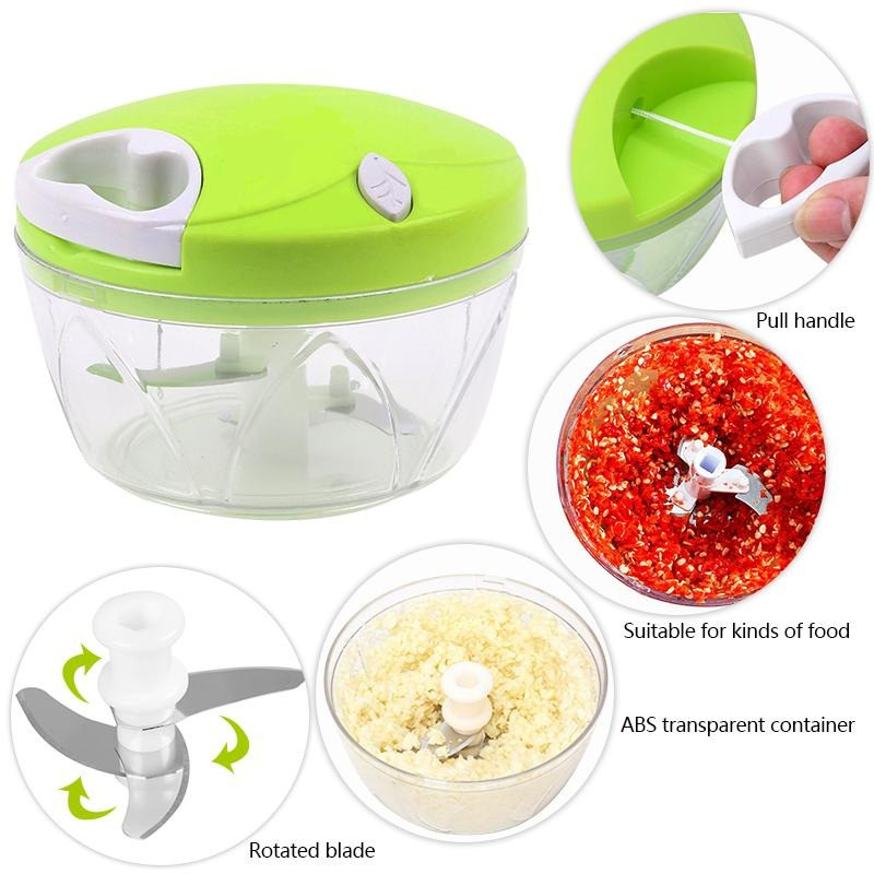 Manual Vegetable Chopper Kitchen Speedy Chopper Garlic Cutter Vegetable