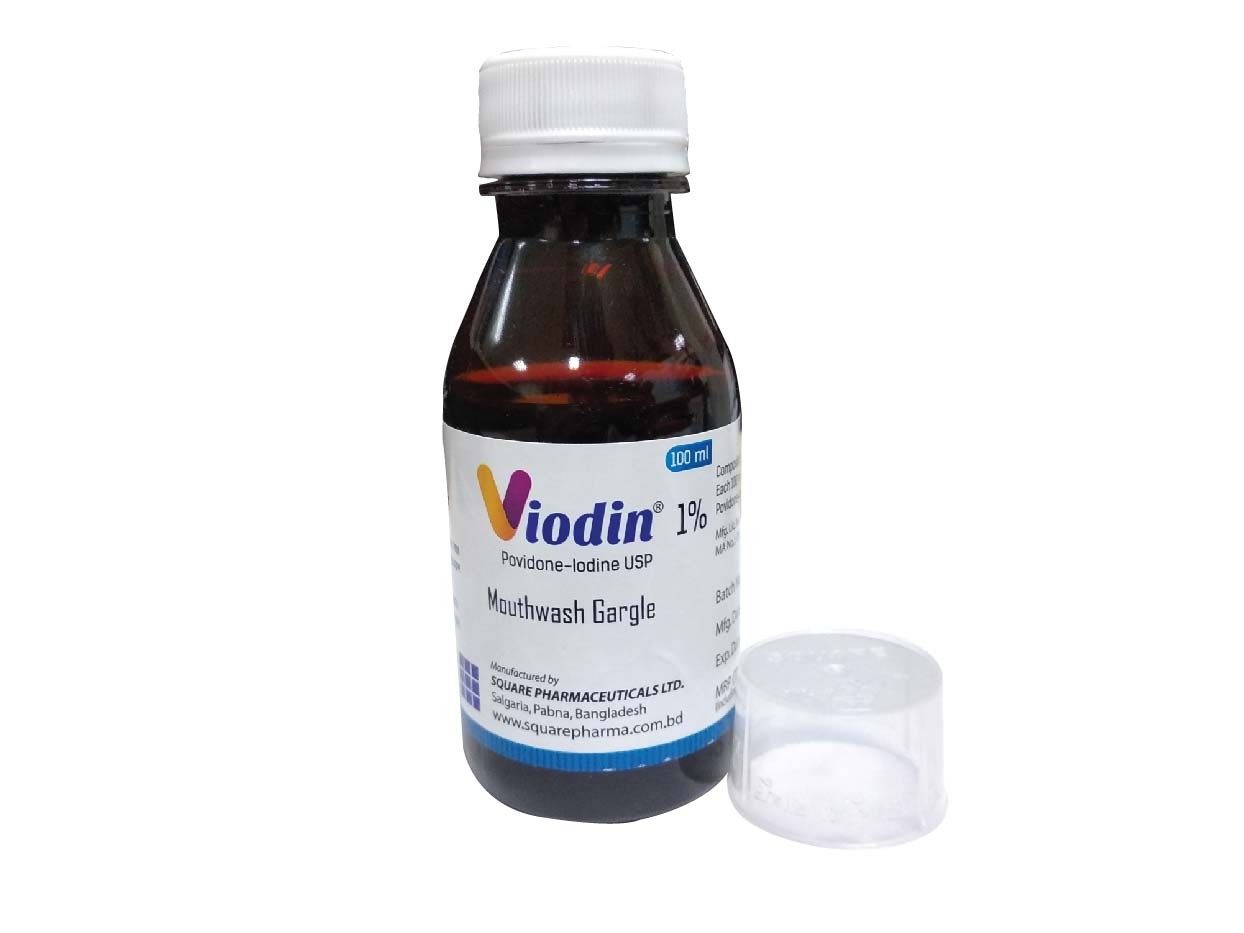 Viodin Mouthwash 1%w/v