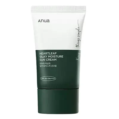 Anua Heartleaf Silky Moisture Sunscreen 50ml