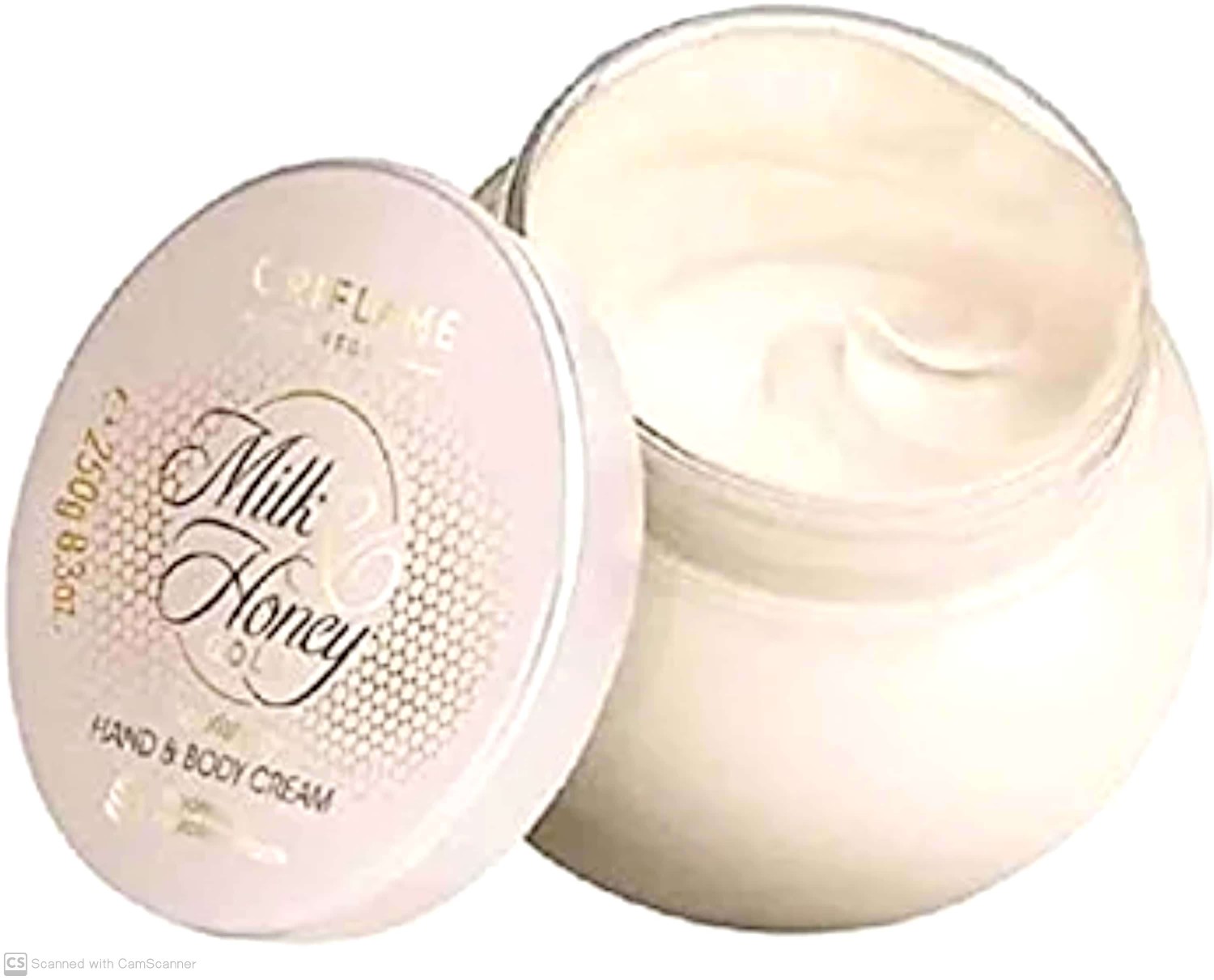 Oriflame Sweden milk and honey gold nourishing hand and body face moisturizer and day cream