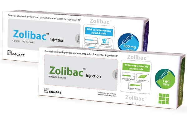 Zolibac Injection 1 gm/5 ml