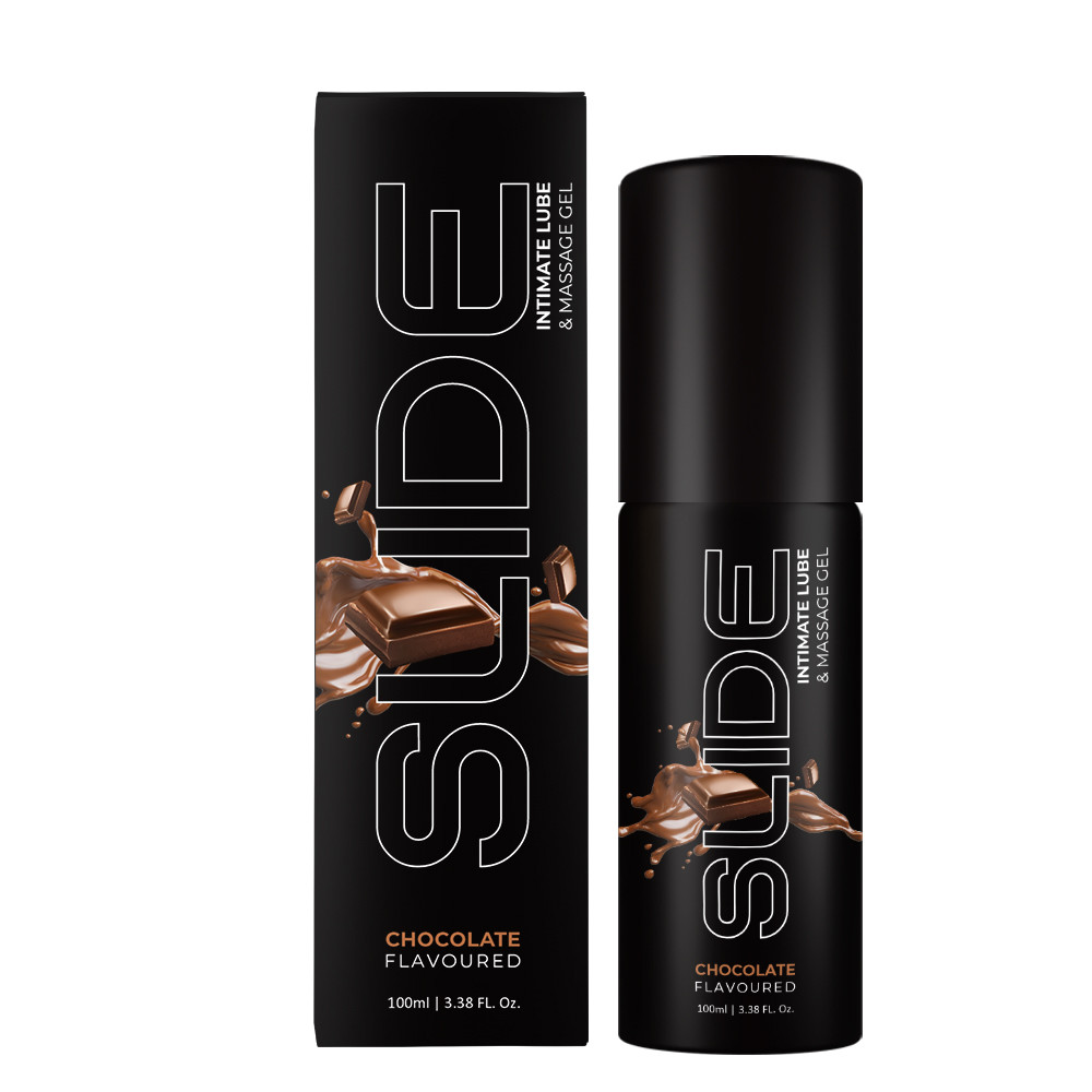 NottyBoy SLIDE Water Based Personal Lubricant Intimate Massage Lube Gel(Chocolate Flavored) –100ml
