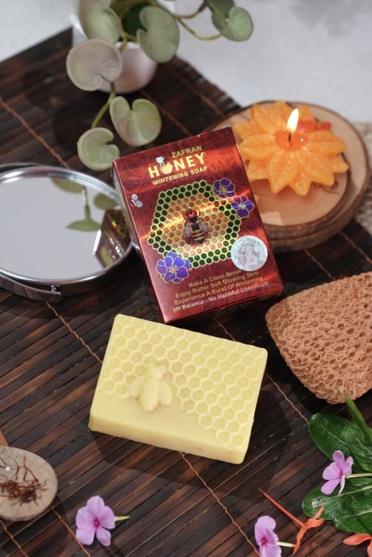 Zafran Zafran Honey Brightenign Soap - 100gm