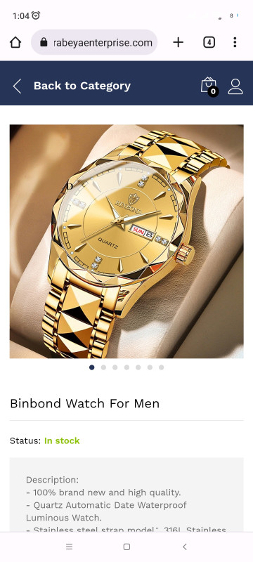 Binbond Watch For Men