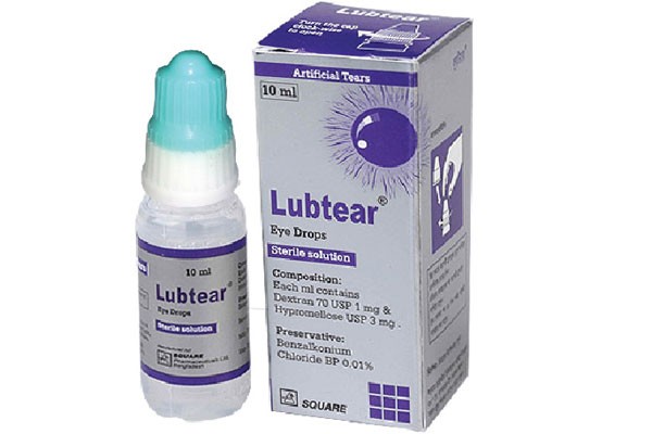 Eye Drops Lubtear 0.1%+0.3% (10 ml)